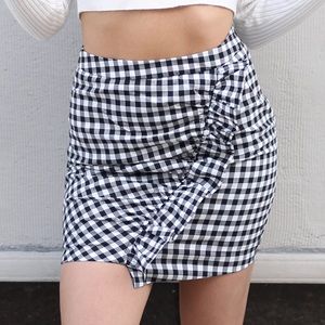 Gingham skirt from NAKD